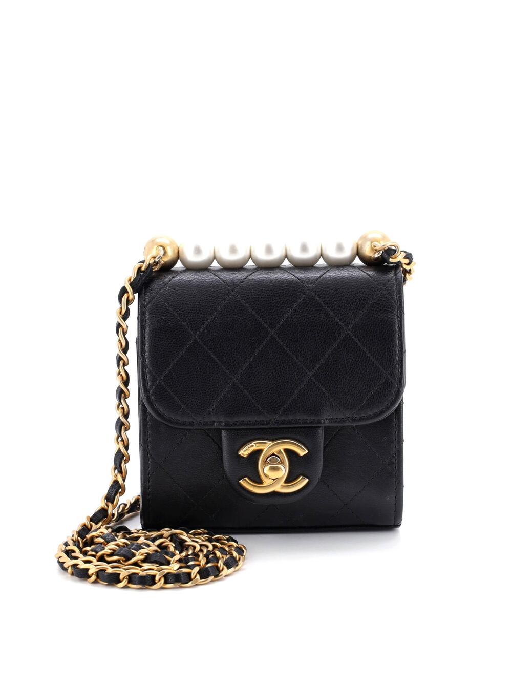 Chanel Chic Pearls Flap Clutch With #233988C25B